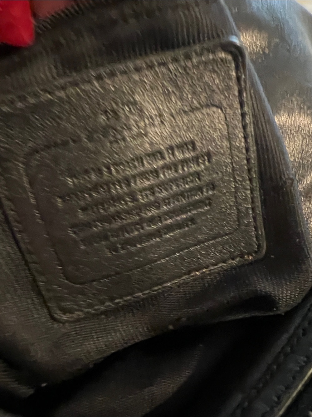Coach Brown and Black Signature Shoulder Bag - Picture 12 of 16